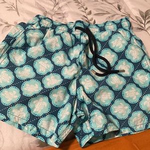 Vilebrequin kids beach short. Size xs (8). Aqua blue color.
